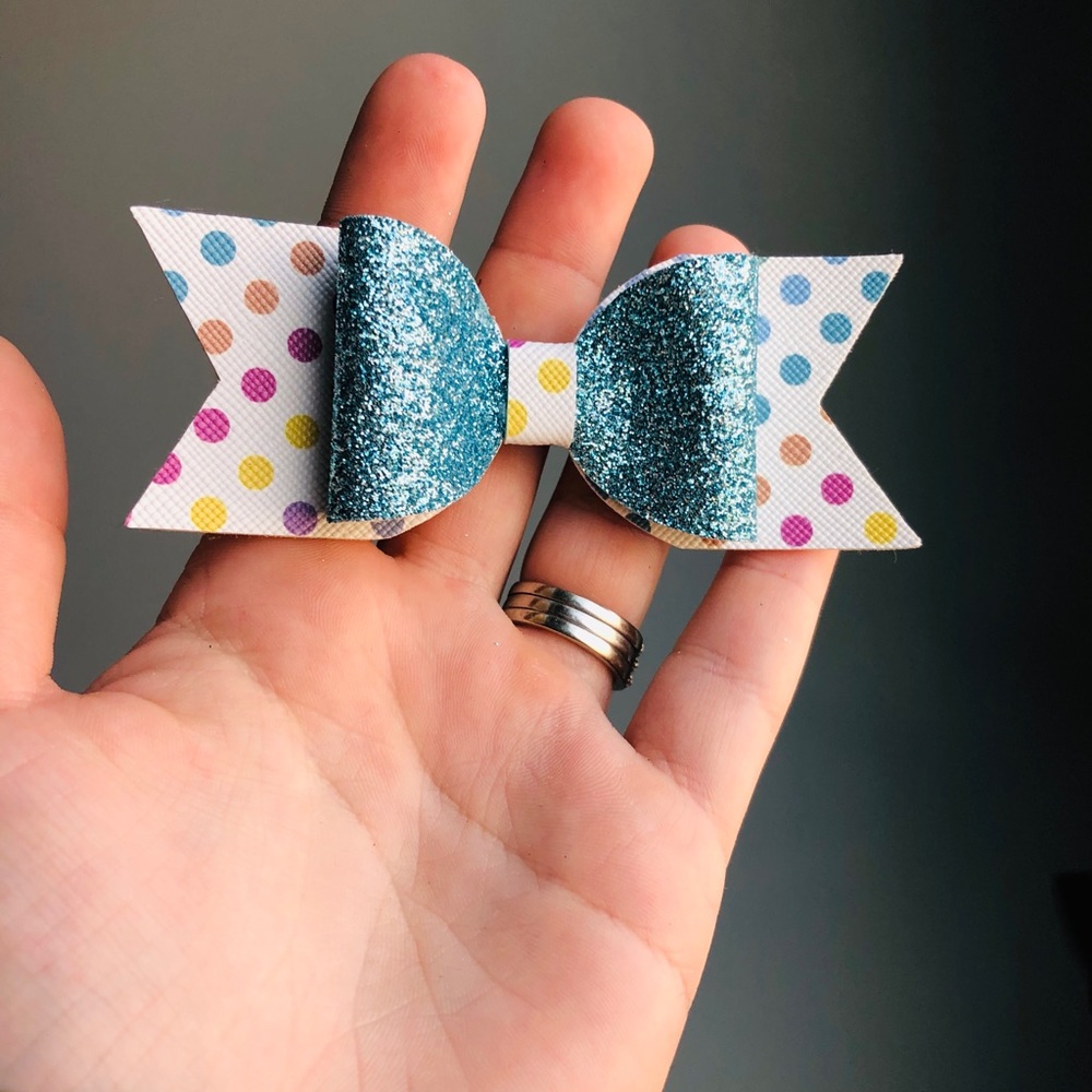 Easter hair bow